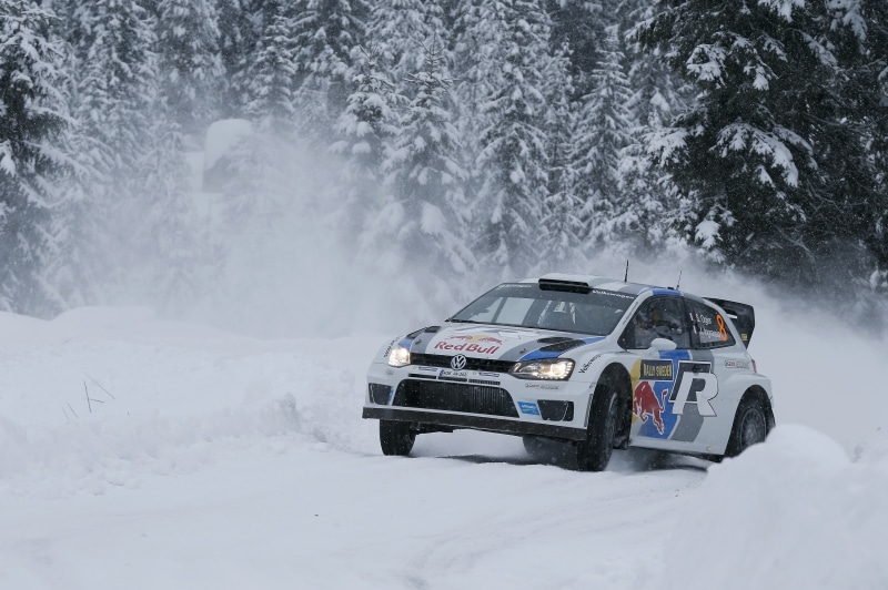 car, white, Winter, Volkswagen, WRC, Snow, Rally, Skid, Forest, 4K, Polo