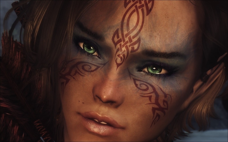 female, close-up, young adult, portrait, beautiful woman, face paint, character, leisure activity, human face, lifestyles, young women, eye, one person