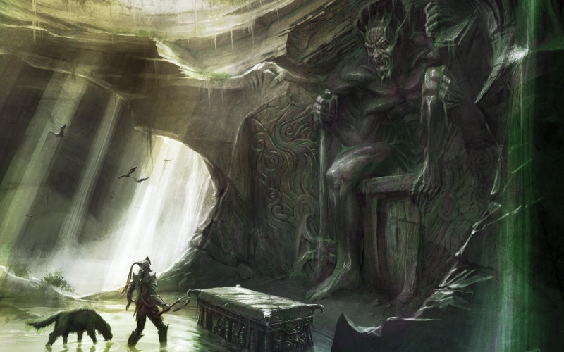 history, real people, Mehrunes Dagon, statue, architecture, people, video games, front, standing, art and craft, craft, religion, sculpture, representation