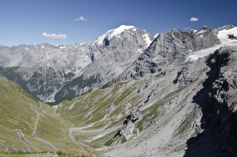 winter, non-urban scene, snowcapped mountain, passo stelvio, 4K, beauty in nature, mountain range, mountain, european Alps, mountain Peak, environment