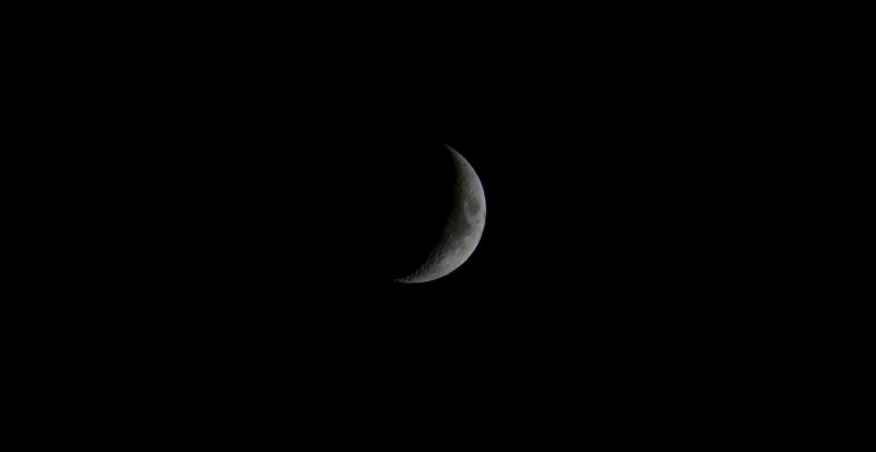 black background, goodnight, tranquil scene, planetary moon, outdoors, eclipse, canada, space and astronomy, close-up, universe, outer space, crescent