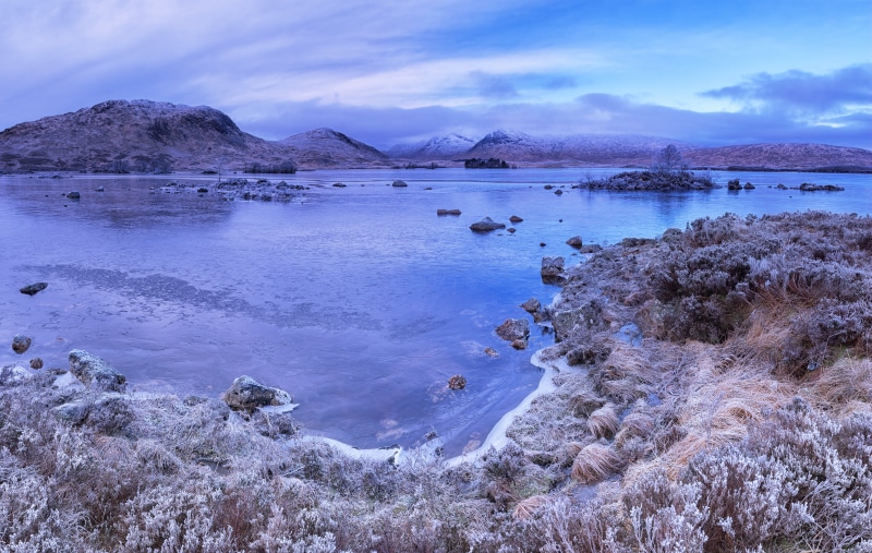 water, nature, Landscape, Black Mount, Lochan, 5K, summer, sea shore, coastline, Scotland, shore, blue sky, sky, beach, scenics, blue, Mountains, mountain