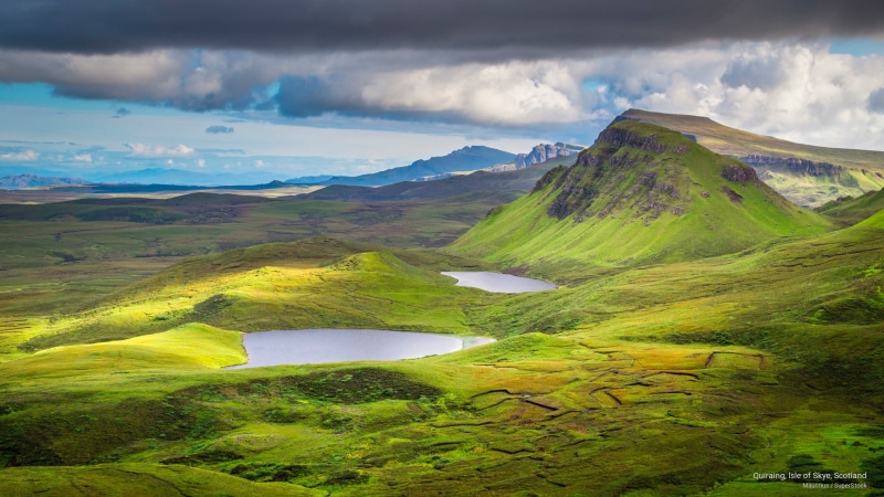 scotland, skye, isle, 2K, quiraing, Europe