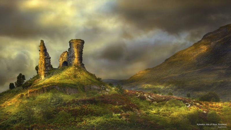 scotland, Europe, skye, kyleakin, isle, 2K
