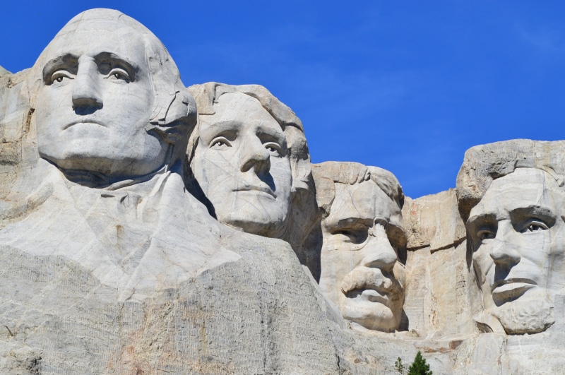 black, history, Monument, stone, george, human representation, symbol, male likeness, architecture, mountain, memorial, mt, theodore, creativity, park