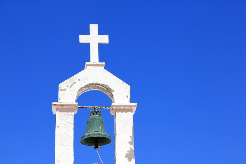 5K, place of worship, bell Tower - Tower, tower, sky, religious equipment, mounted, chapel, cross Shape, belief, building, christian, nature, faith, architecture