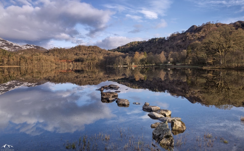 Lakes, Lake, Mountains, Scotland, Beautiful, Trees, 5K, achray, Nature, unitedkingdom, Scenic, Loch, trossachs, Scenery, Woodland, Landscape, Rocks, BareTrees