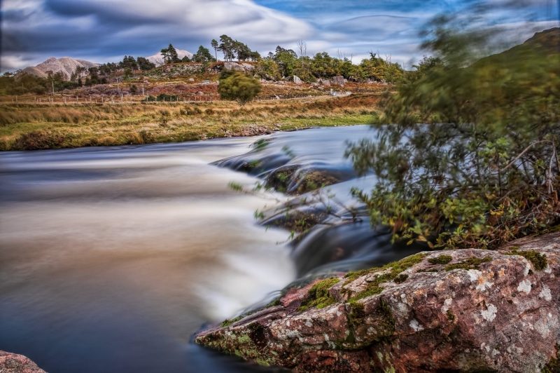 daytime, lake, water, nature, river, Glen Torridon, beauty In Nature, forest, scenics, Wester Ross, view, rock - Object, mountain, stream, outdoors, 4K