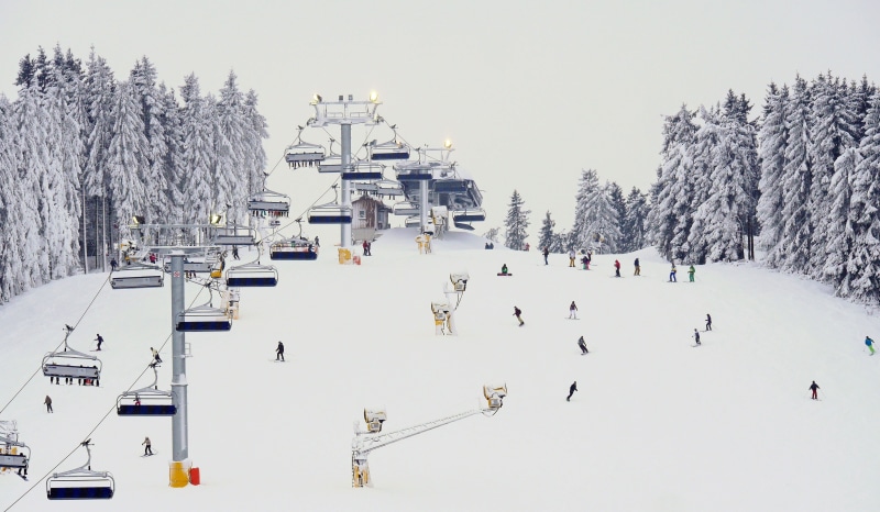 hochsauerland, winter sports, travel, north slope, snowcapped mountain, cold temperature, ski lift, mode of transportation, north rhine westphalia, winter