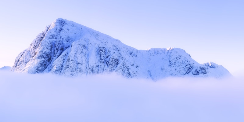 landscape photography, snow, beauty In Nature, Beinn aChrulaiste, frozen, Waiting, Scotland, mountain, outdoors, cold - Temperature, Canon 6D, USM, mountain Peak