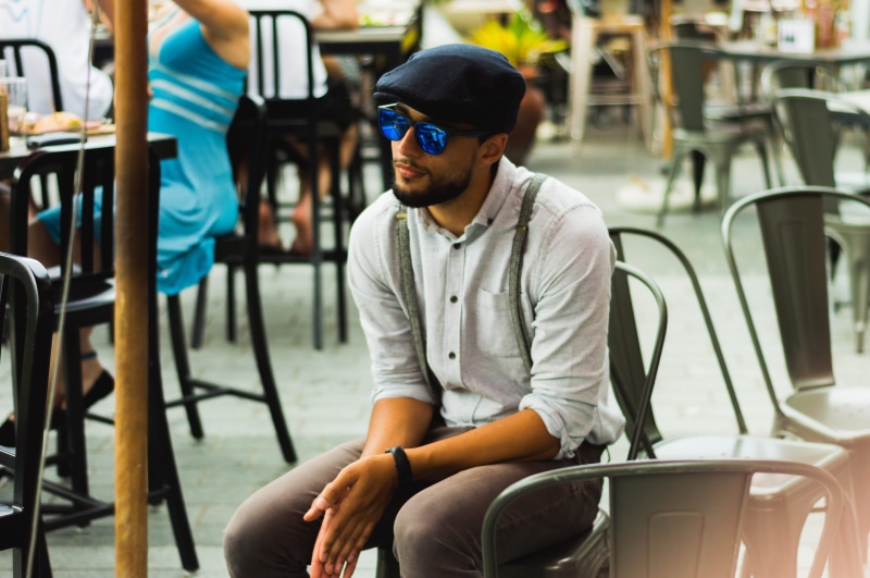 leisure activity, northwest shopping centre, outdoors, transportation, fiddler, young adult, new zealand, young men, mode of transportation, standing, looking away