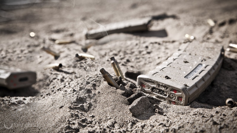 no people, selective focus, work tool, sunlight, motion, 1080P, metal, still life, equipment, dirt, close-up, crab, syringe, military, device, sand, crustacean