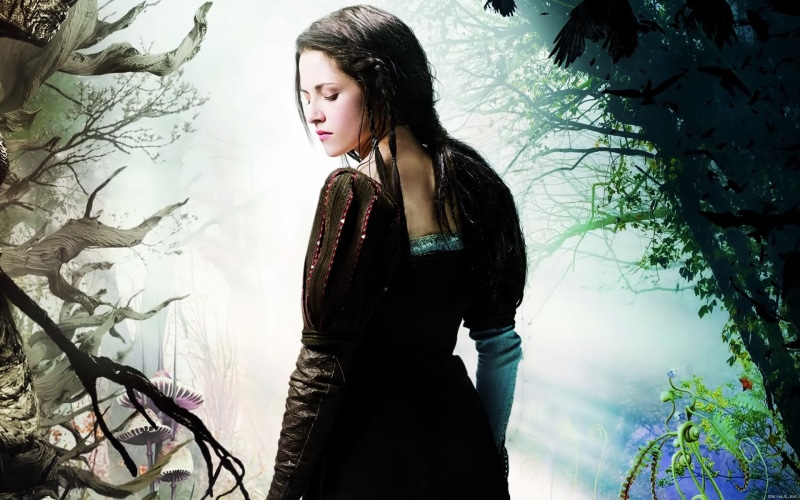 huntsman, snow, kristen, stewart, white, 1080P
