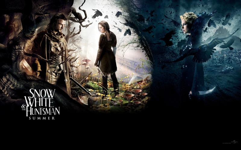 white, 1080P, Snow White and The Huntsman, huntsman, snow