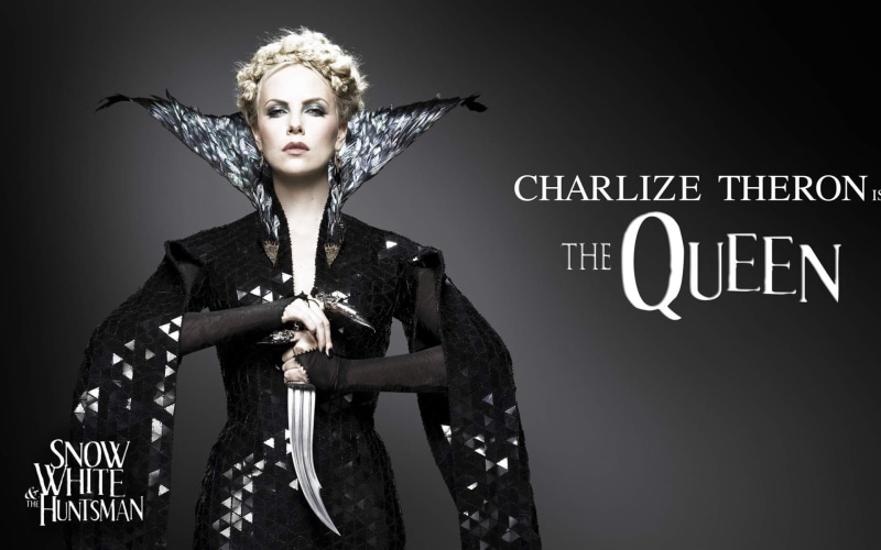 Charlize, Huntsman, queen, White, 1080P, Snow, Theron