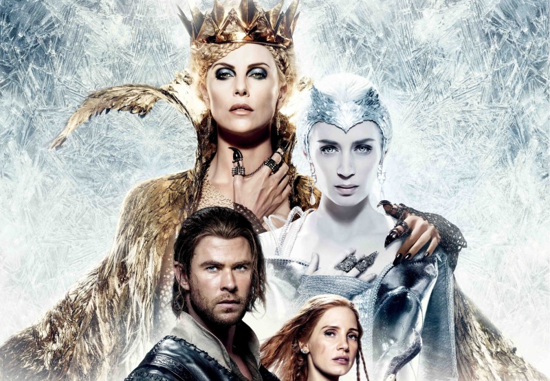 4K, The Huntsman Winters War, Best Movies, Charlize Theron, Emily Blunt