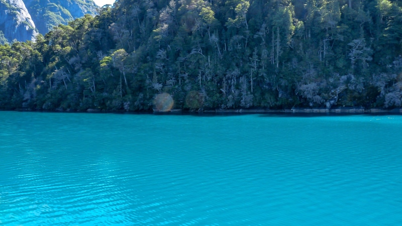 america, patagonia, swimming pool, beauty in nature, rock, tranquility, scenics - nature, tree, plant, mountain, lake, scenic, tranquil scene, no people