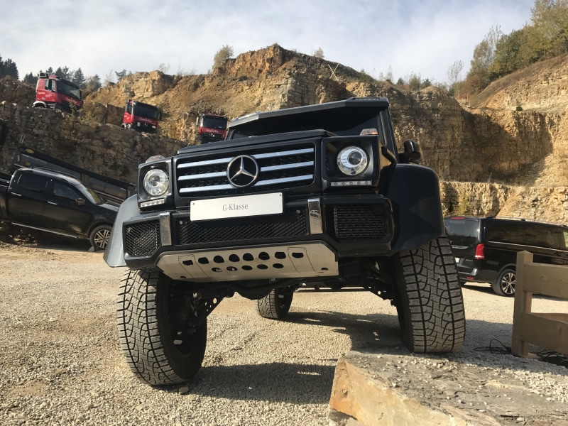 outdoors, 4K, all wheel drive, mercedes, shadow, car, offroad car, wheel, motor vehicle, mountain, tire, antique, sunny, sunlight, quarry, pkw, transportation