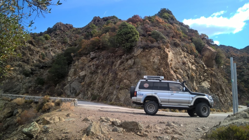 rock formation, outdoors, road, mountain, all-terrain vehicle, environment, mountains, 4K, off road, transportation, nature, off roader, rock, motor vehicle