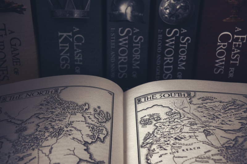 floral pattern, a song of ice and fire, a map, design, indoors, art and craft, 5K, game of thrones, paper, still life, script, publication, western script