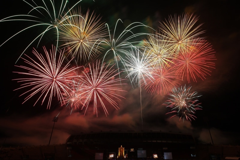 salute, night, 1080P, fireworks, graphic, display