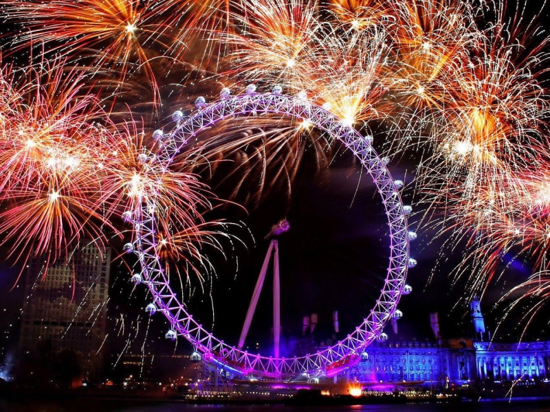 720P, london fireworks, 1280x960, fireworks, london