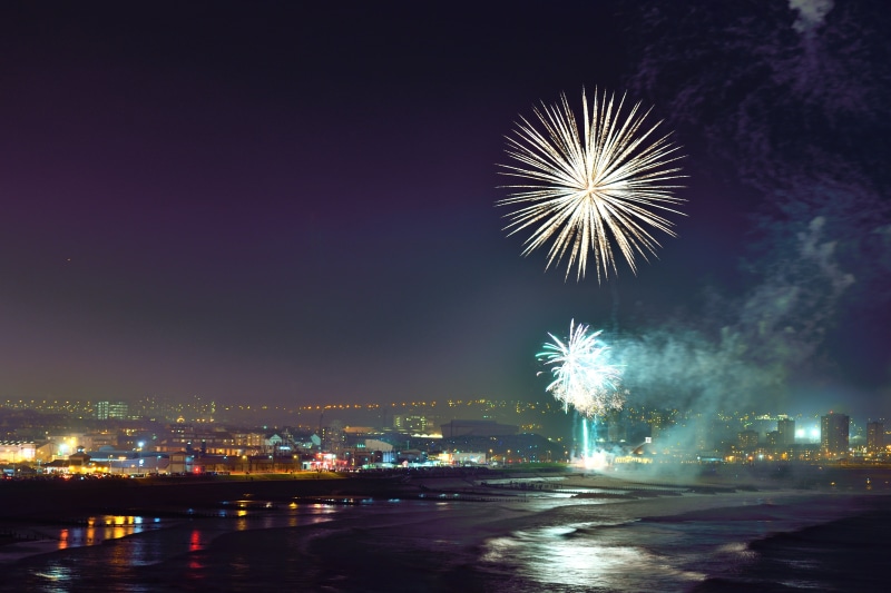 Torry, display, Gunpowder Plot, nighttime, firework Display, Granite City, Night, Aberdeen  Scotland, fireworks display, fireworks, firework - Man Made Object