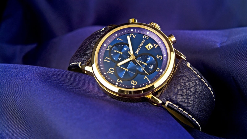 Gold, Pierre, Jack, Blue, Watch, 1080P