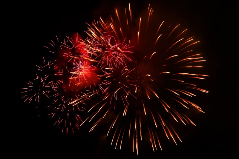 new years eve, shower of sparks, happy new year, multi colored, festival, exploding, black Color, celebration, low angle view, glowing, holiday, no people