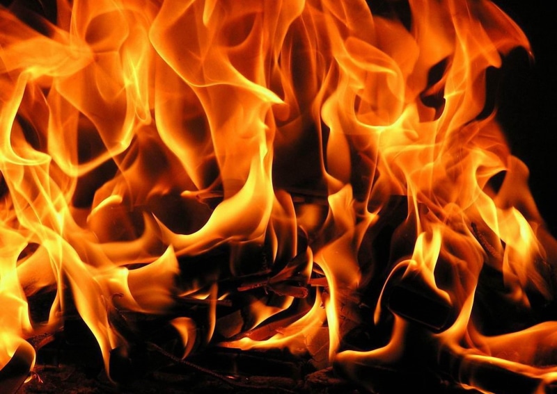 heat - temperature, wood - material, inferno, orange color, black background, nature, night, yellow, firewood, dark, flame, red, wood, motion, close-up