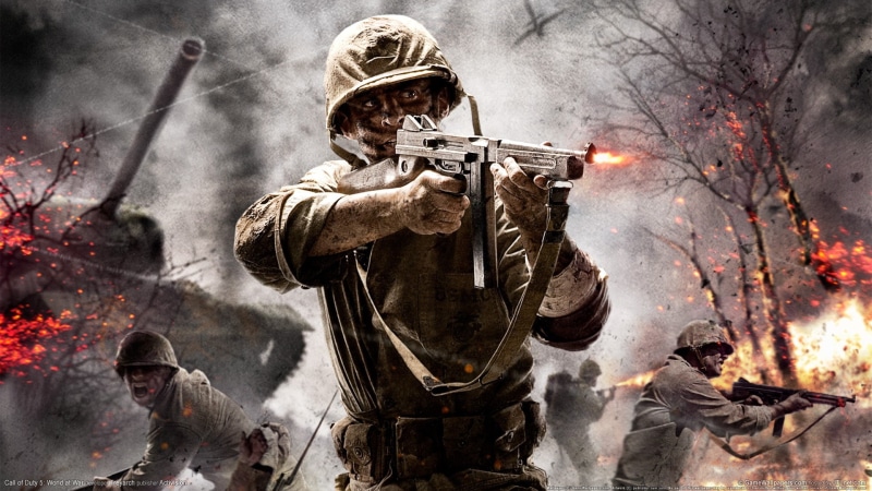 War, 1080P, COD, World, call, duty