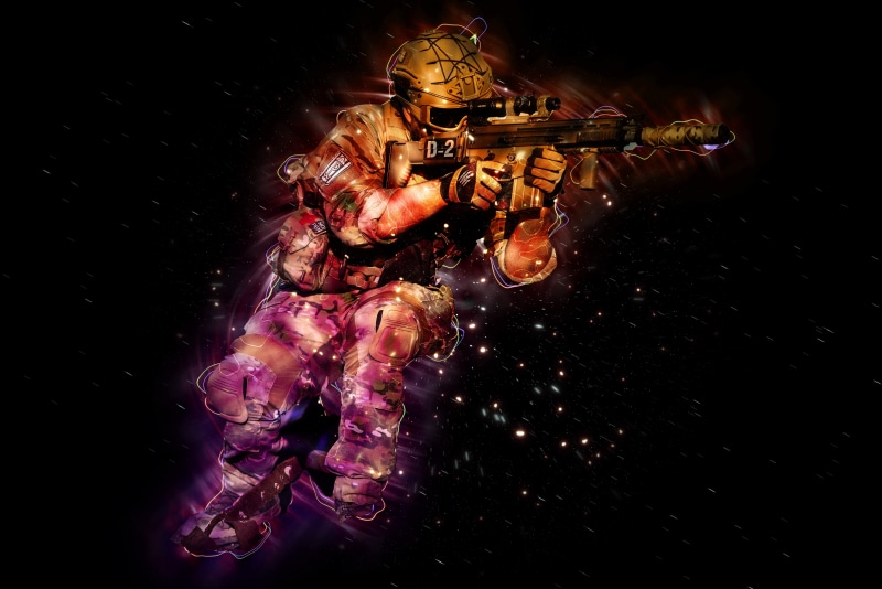 rifle, illuminated, marine, army, motion, indoors, illustration, nature, sport, no people, underwater, wet, military, protection, battle, night, sniper