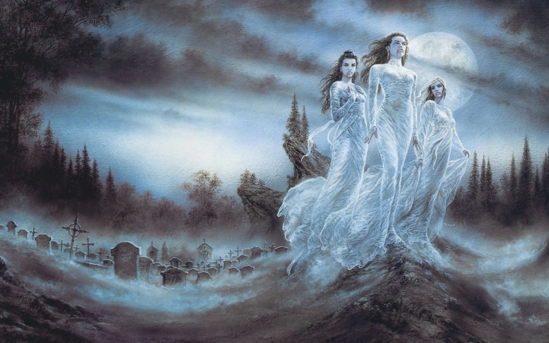 Luis Royo, fantasy art, 1080P