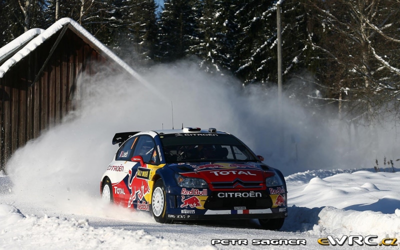 Citroen C4, Sébastien Loeb, car, 720P, Rally