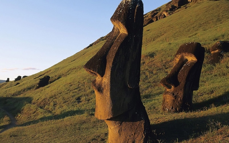 Moai, 1080P, Easter Island, statue