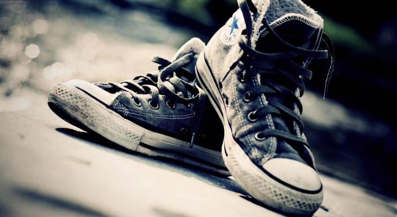 leather, sport, still life, Sneakers, shoelace, close-up, lace - fastener, personal accessory, menswear, rise, winter sport, dancing, black color, mid