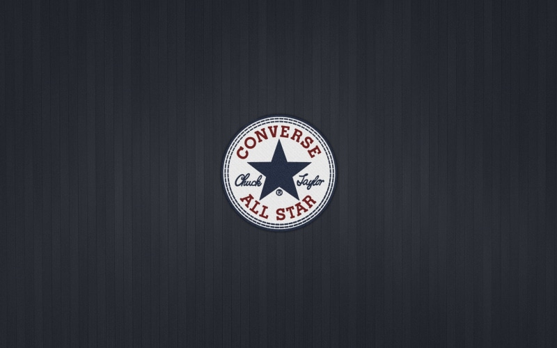 wall clock, black background, copy space, clock face, instrument of time, no people, converse, clock, logo, star, circle, geometric shape, studio shot