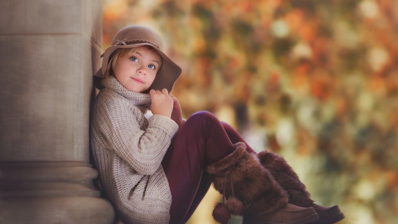 1080P, children, little girl
