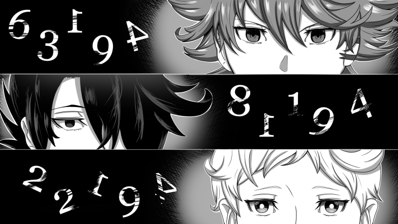 Anime, Ray (The Promised Neverland), The Promised Neverland, Emma (The Promised Neverland), 4K, Norman (The Promised Neverland)