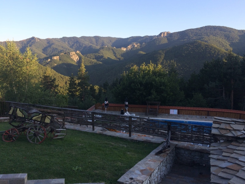 outdoors, growth, built structure, bulgaria, mountain, sky, building exterior, beauty in nature, tree, scenics - nature, clear sky, forest, vacance, sunlight