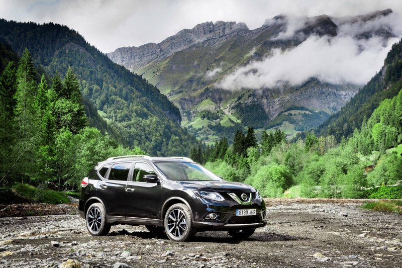 4K, x-trail, 2014, nissan