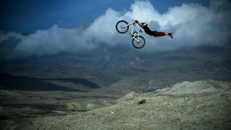 motion, jumping, risk, nature, white, leisure activity, motorcycle, skill, transportation, Where the Trail Ends, bike, 1080P, mid-air, helmet, bmx, riding