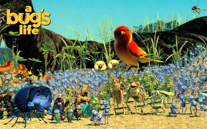 Pixar, hd, animals, life, animation, x, art, 720P, bugs