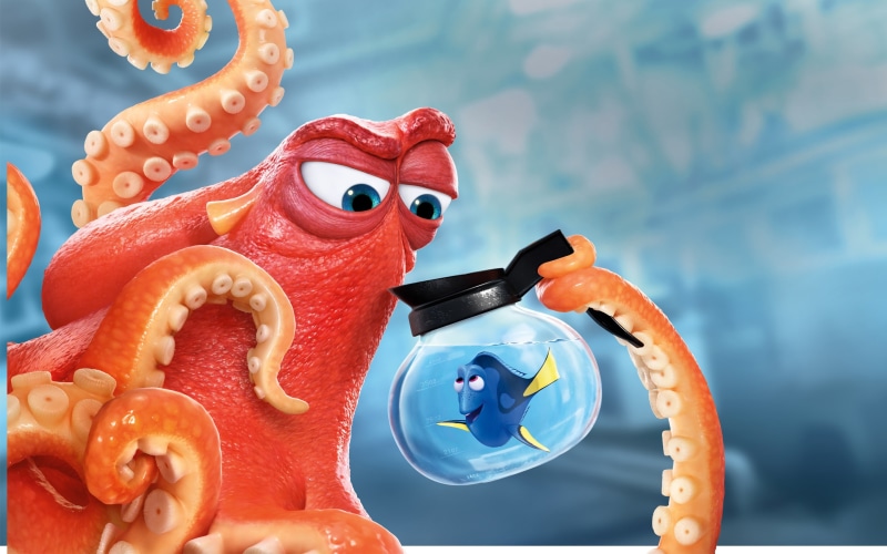 2016, Finding, Disney, Dory, Movie, 2K