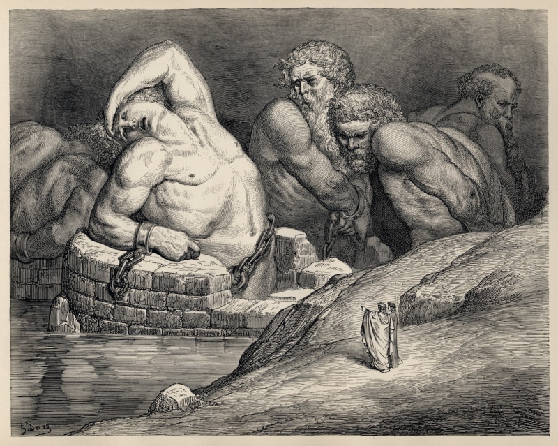 Greek Mythology, Dante Alighieris Inferno, painting, 720P, artwork, gustave dore