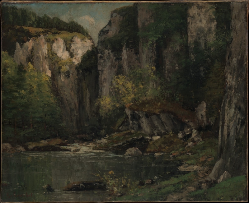 classic art, Gustave Courbet, oil painting, 4K