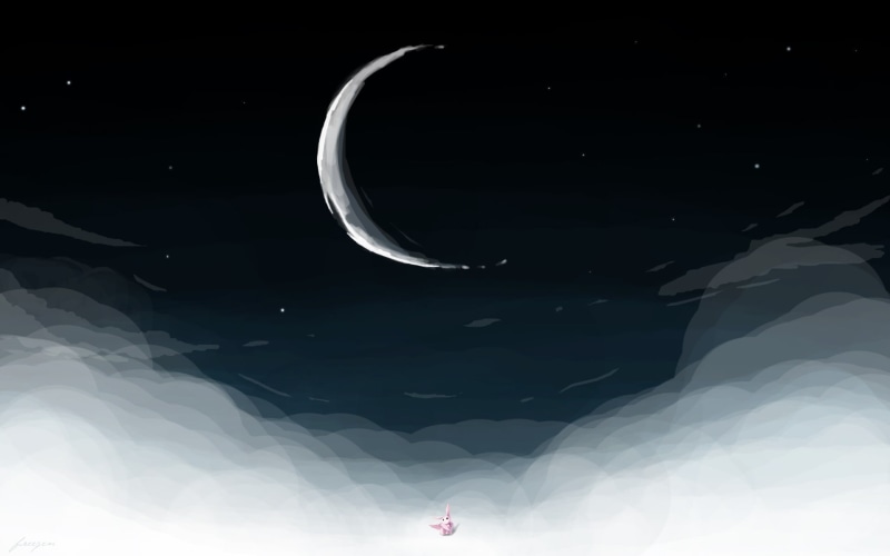 crescent, Moon, tranquility, outdoors, studio shot, nature, illuminated, shape, mid-air, motion, sky, illustration, night, no people, beauty in nature