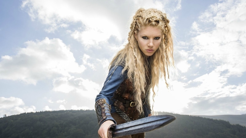 s, day, 1080P, nature, sleeved, blonde, model, brown, women, actress, portrait, child, Katheryn Winnick, girls, cloud - sky, leisure activity, mountain