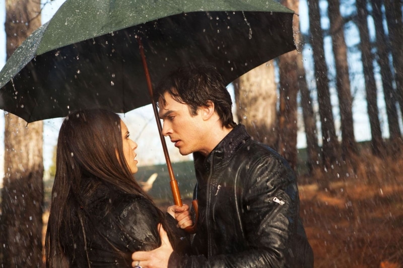 people, heterosexual Couple, holding, romance, caucasian Ethnicity, umbrella, love, smiling, young Women, protection, raindrop, positive emotion, males