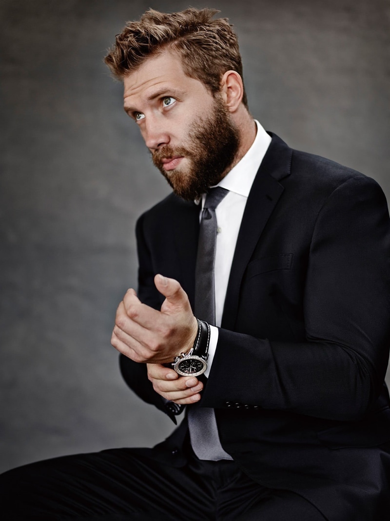 beautiful people, men, males, businessman, young adult, beard, Jai Courtney, indoors, adult, portrait, business person, well-dressed, brown hair, handsome